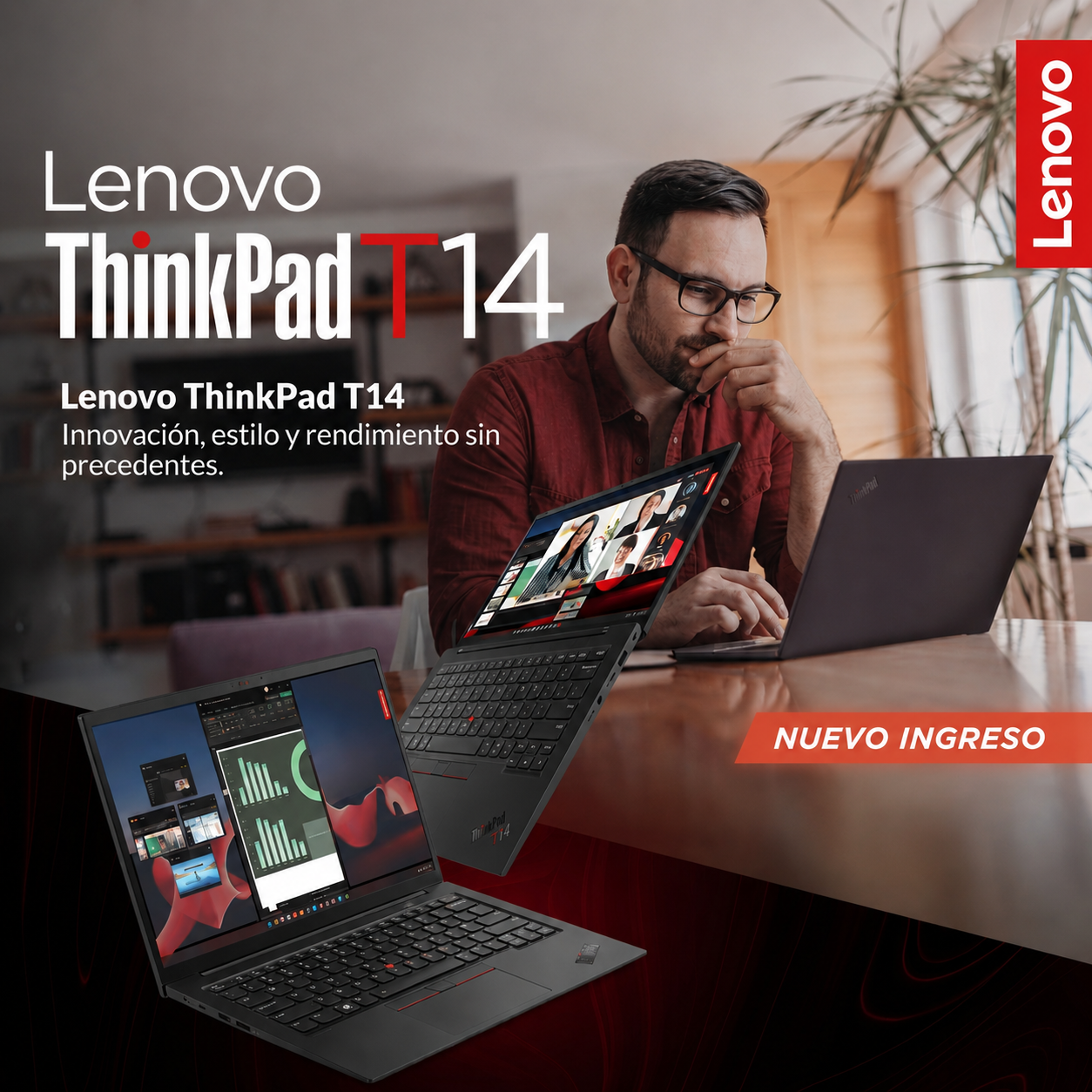 Lenovo ThinkPad T14 — Nuevo ingreso