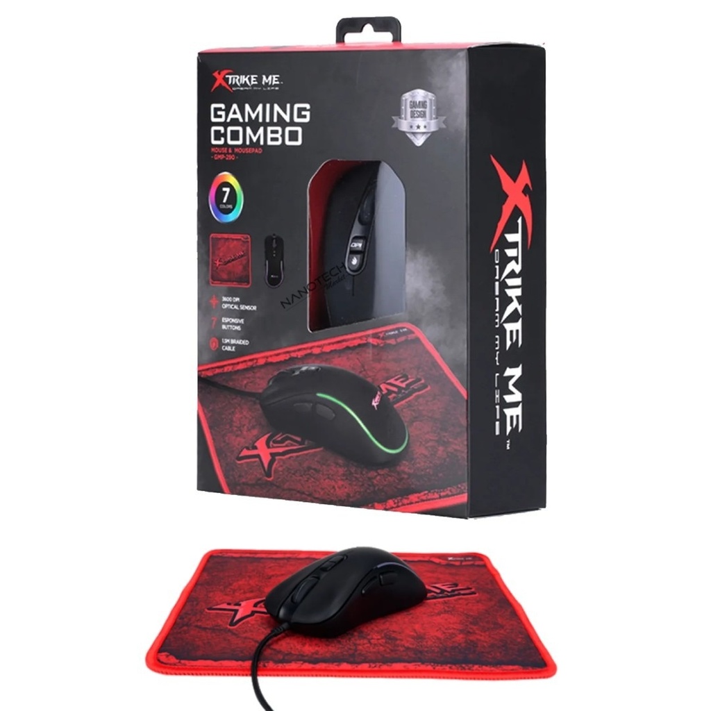 [000000001000639295] Kit Negro Xtrike Me GMP-290
