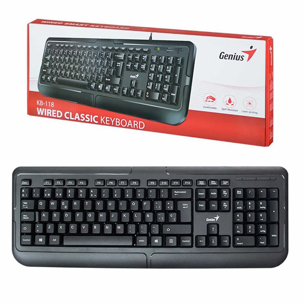 [000000001000638727] Teclado Genius KB-118