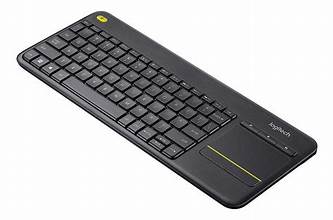 Teclado Negro Logitech K400-PLUS
