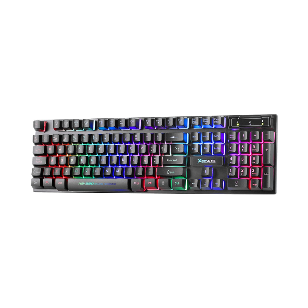 Teclado Negro Xtrike Me KB-280