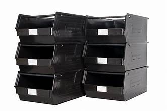 Gaveta Negro Storage Compat 4PLZ