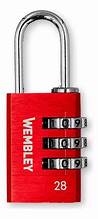 Candado Rojo Wembley CO