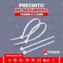 Precinto Blanco Lahacendosa 100X2,5MM