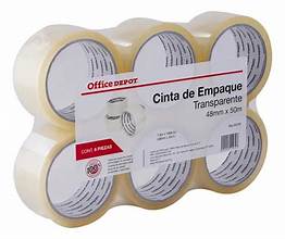 Cinta Adhesiva Transparente 48MMX50M