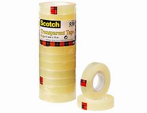 Cinta Adhesiva Transparente Scotch-Brite 12MMX33M