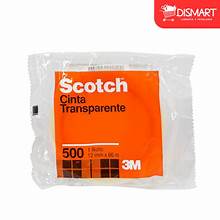 Cinta Adhesiva Transparente Scotch-Brite 12MMX66M
