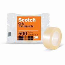 Cinta Adhesiva Transparente Scotch-Brite 18MMX20M