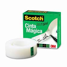 Cinta Adhesiva Transparente Scotch-Brite 19MMX32