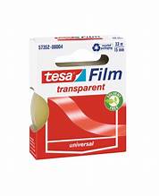 [000000001000641638] Cinta Adhesiva Transparente Tesa 19MMX33M