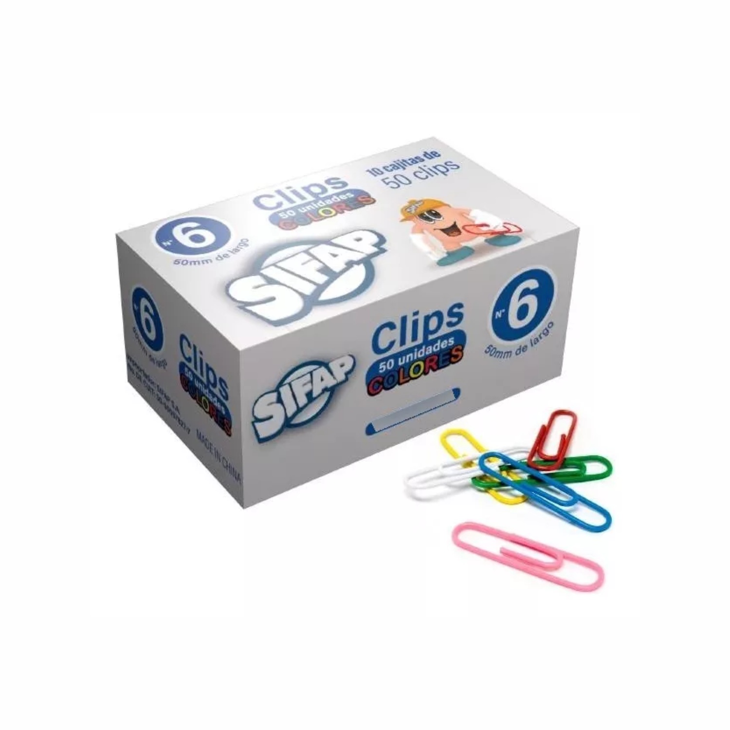 Clip Sifap N°6X50U