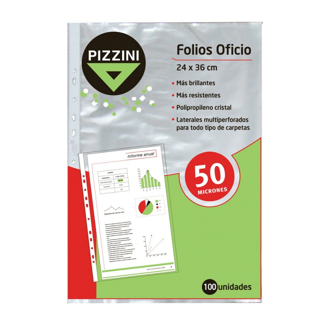 [000000001000641376] Folio Transparente Pizzini OFICIOX50U