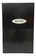 Libro De Actas Negro P CORONA