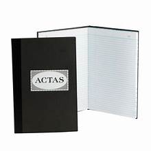 Libro De Actas Negro Tecnografic 100H