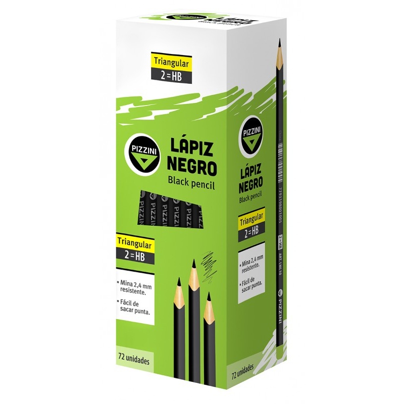 Lapiz Negro Pizzini HB