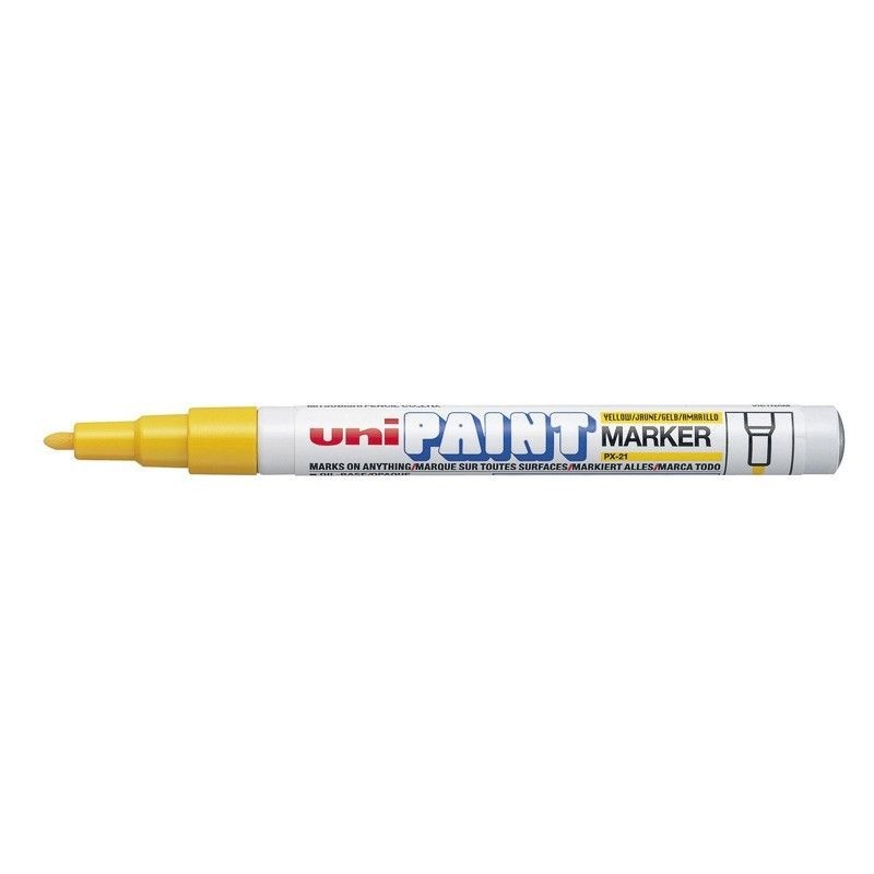 [000000001000641706] Marcador Amarillo Unipaint PX-21