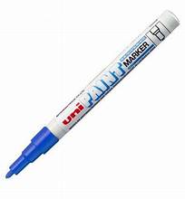Marcador Azul Unipaint PX-21