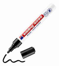 Marcador Negro Edding 4095