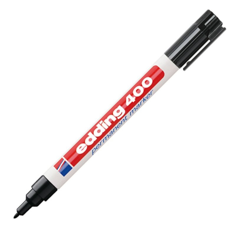 Marcador Negro Edding PERM