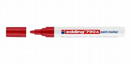 Marcador Rojo Edding 790X10U