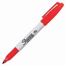 Marcador Rojo Sharpie PERM