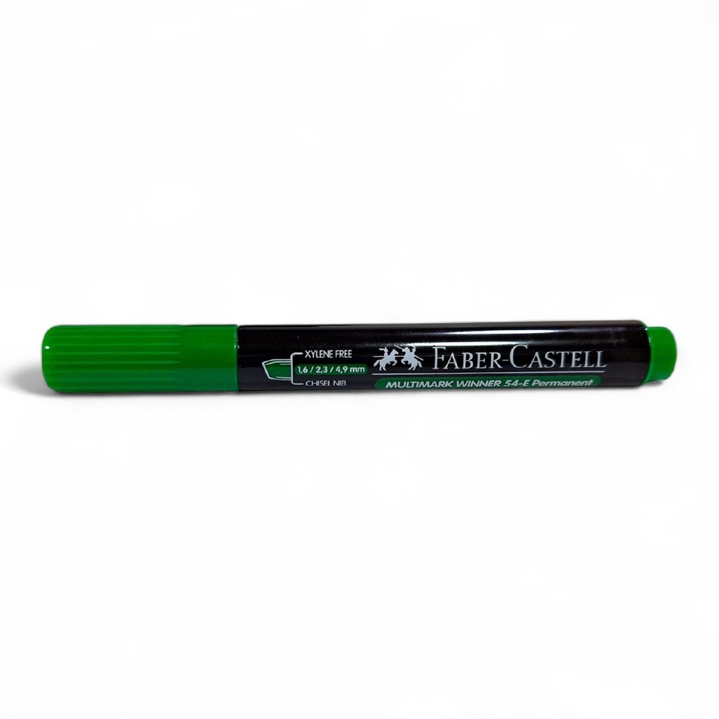 [000000001000640622] Marcador Verde Faber-Castell LAV