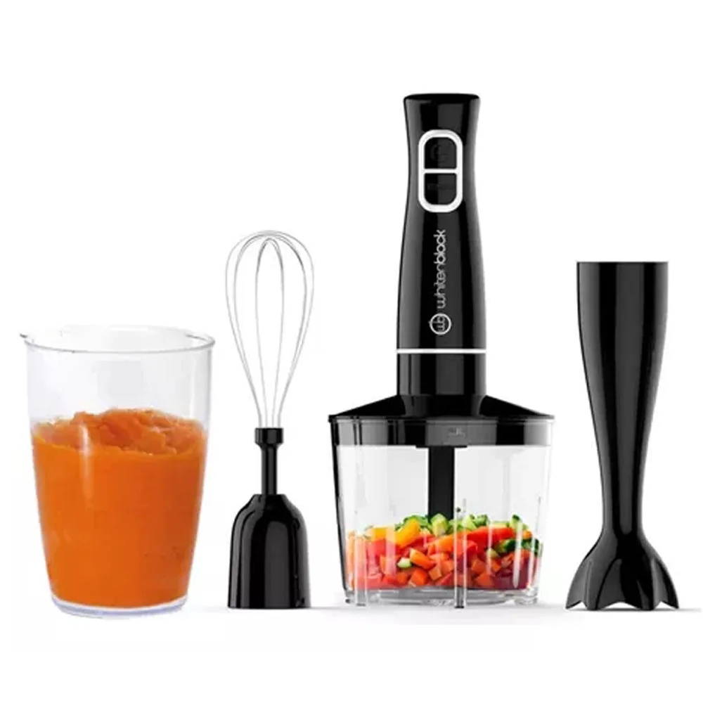 Minipimer Negro Pizzini 2B