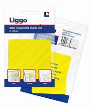 Notas Autoadhesivas Amarillo Liggo Trade 75X75MM