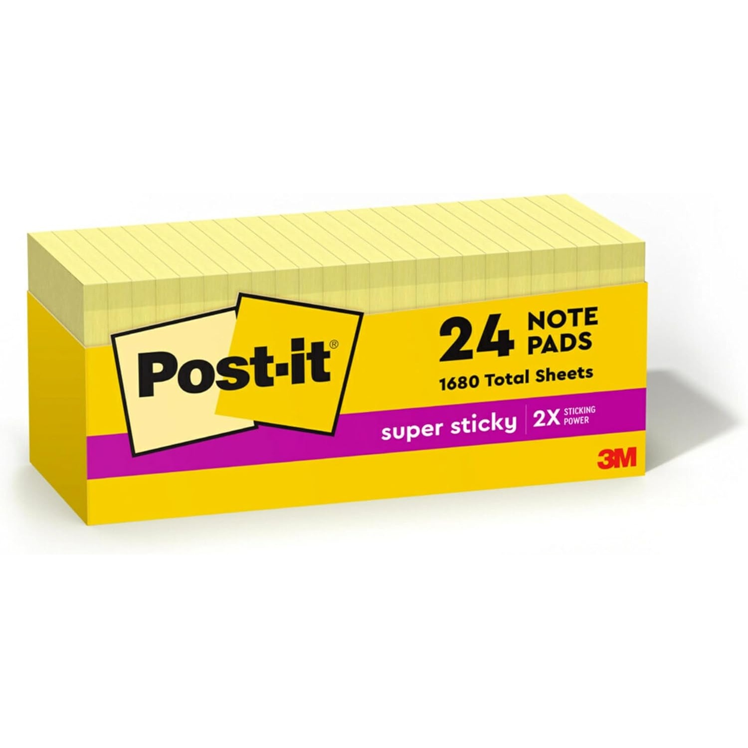 Notas Autoadhesivas Amarillo Post-It 10,1X15,2CM