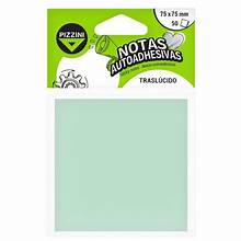 Notas Autoadhesivas Verde Pizzini 75X75MM