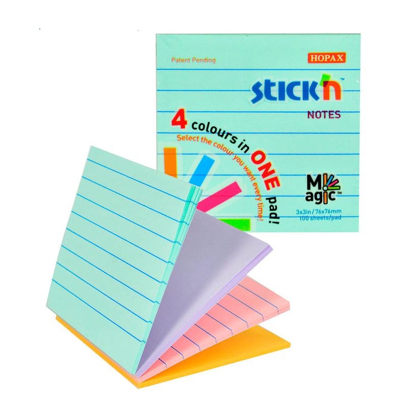 [000000001000641579] Notas Autoadhesivas Stick'N 7,6X7,6CM