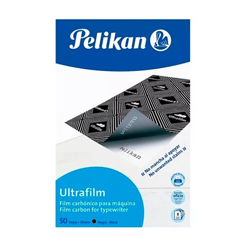 Papel Negro Pelikan 410X50H