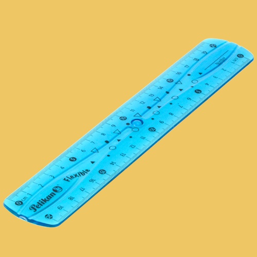Regla Azul Pelikan 20CM