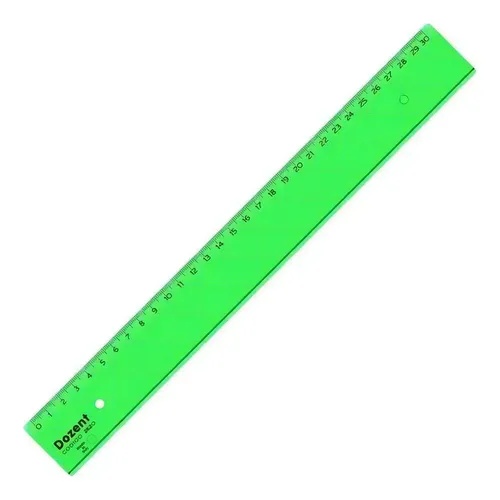 Regla Verde Dozent 30CM