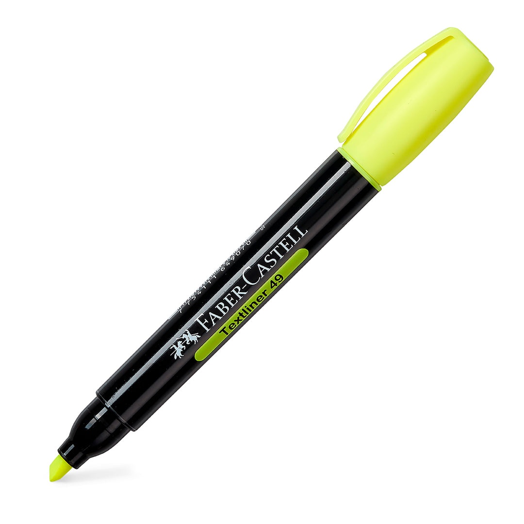 Resaltador Amarillo Faber-Castell N°49X12U