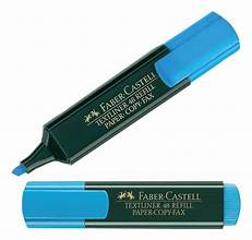 Resaltador Celeste Faber-Castell N°48