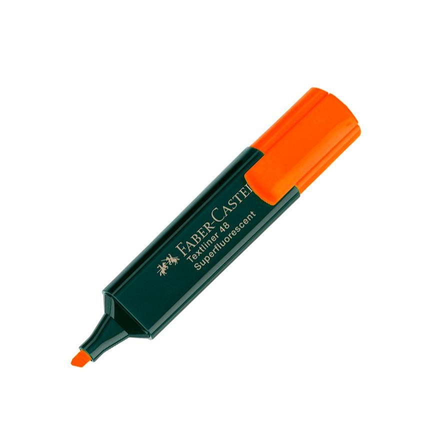 Resaltador Naranja Faber-Castell N°48
