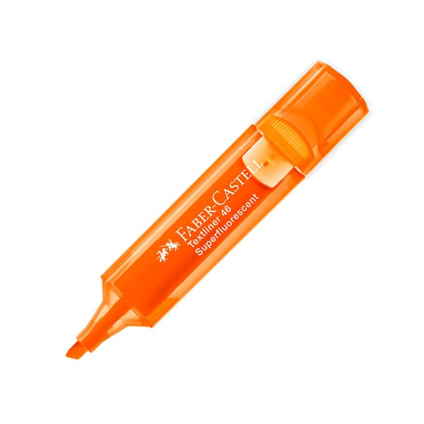 [000000001000640658] Resaltador Naranja Faber-Castell N°49X12U