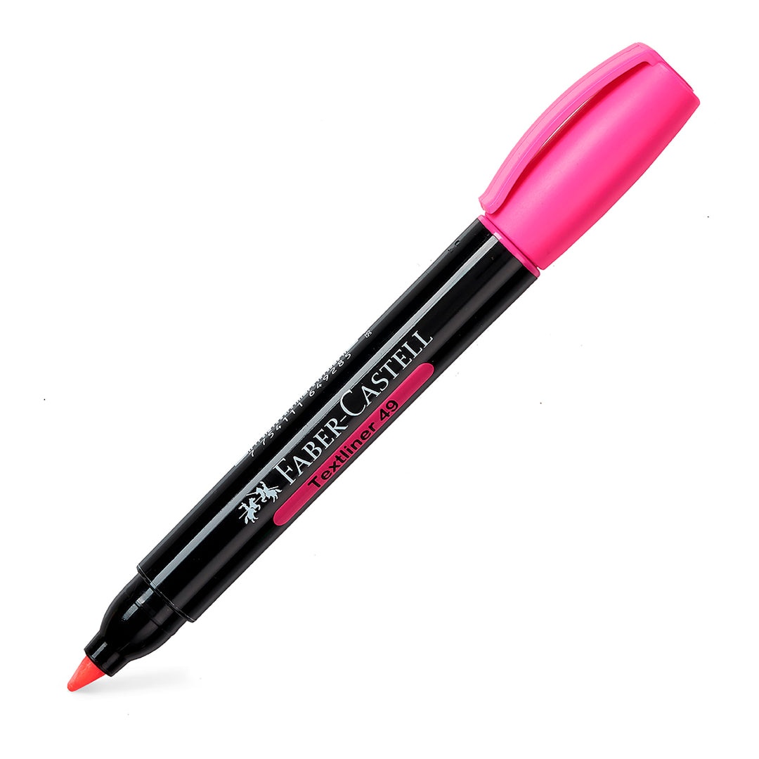 Resaltador Rosa Faber-Castell N°49X12U