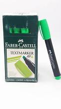 [000000001000640662] Resaltador Verde Faber-Castell N°49X12U