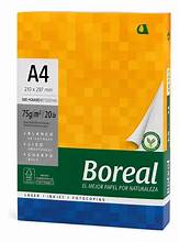 [000000001000640293] Resma Blanco Boreal A4