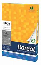 Resma Blanco Boreal OFICIO 75grs