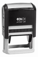 Sello Negro Colop N°35