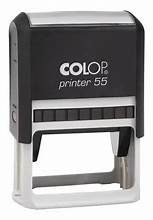 Sello Negro Colop N°55