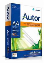 Resma Autor A4 90grs 500 Hojas Por Unidad Blanco