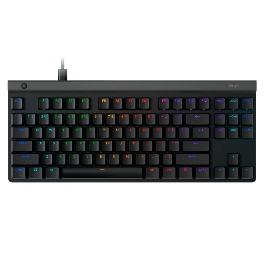 Teclado Gamer Logitech G515 Tkl Rgb Mecanico Ingles Negro 2 Idioma Inglés Us